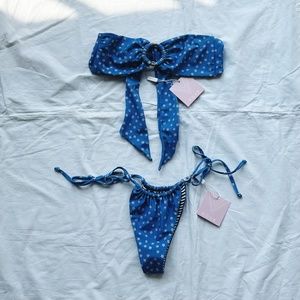 NWT Rove Swimwear Bikini Bottom SAMPLE - XS